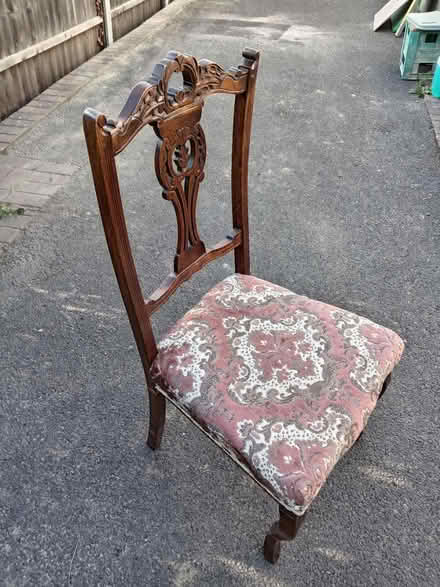 Photo of free Single chair. In need of TLC (Lightwater GU18) #1