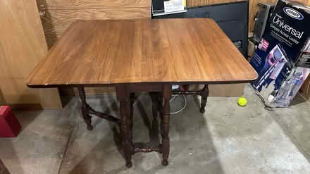 Photo of free Drop-leaf dining table (North Oakland) #2