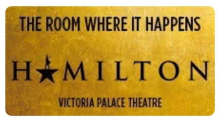 Photo of free Ticket for Hamilton Matinee Victoria Palace Theatre (Croham CR2) #1