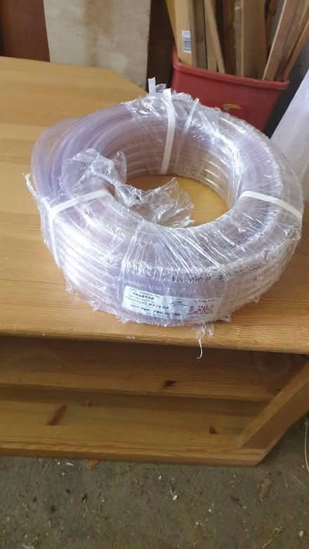 Photo of free 20m heavy duty clear tubing. (Braintree CM7) #2