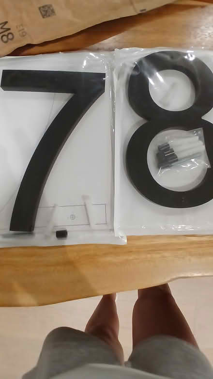 Photo of free House numbers (Glen Park) #1
