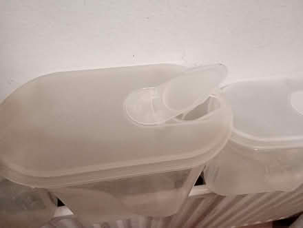 Photo of free 3 plastic containers for eg cereal (Edgware HA8) #2