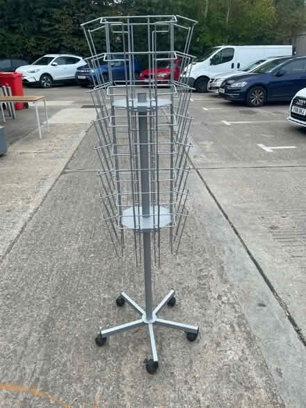 Photo of free Metal rotating book/magazine stand (Oxford OX2) #1