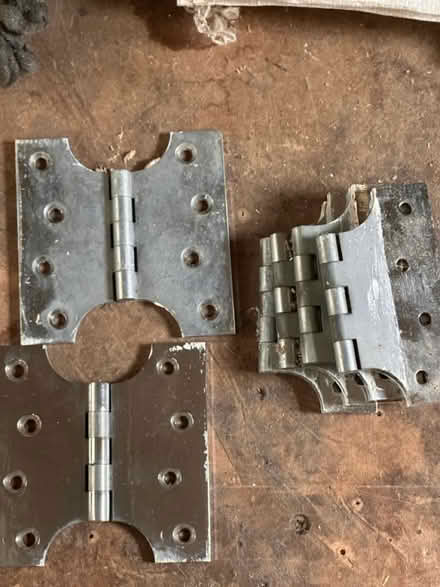 Photo of free Chrome parliament door hinges (Greystones S11) #1