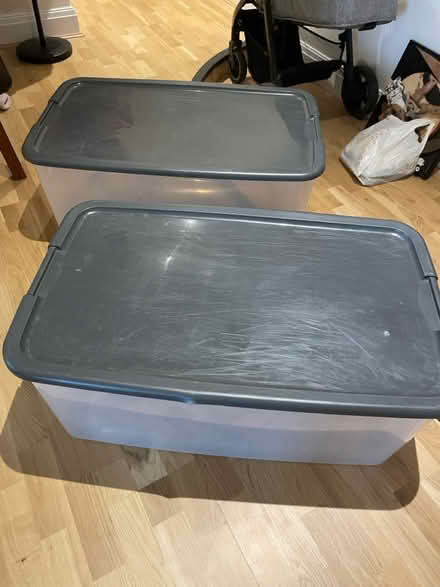 Photo of free Two storage bins (St. John’s Wood Rd NW8) #1