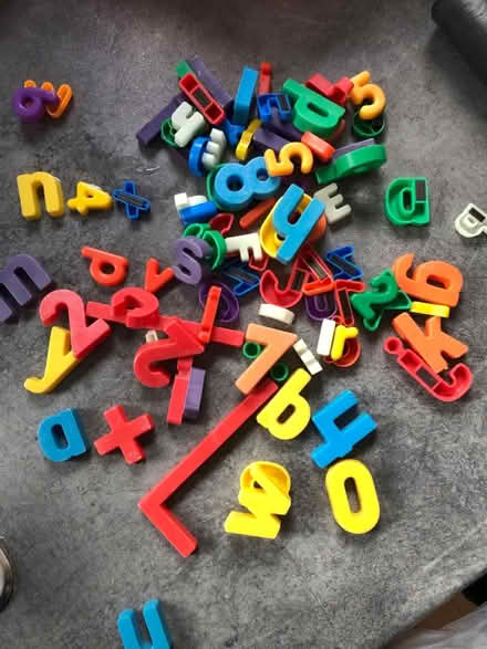 Photo of free Alphabet and maths fridge magnets (High Green, S35) #1