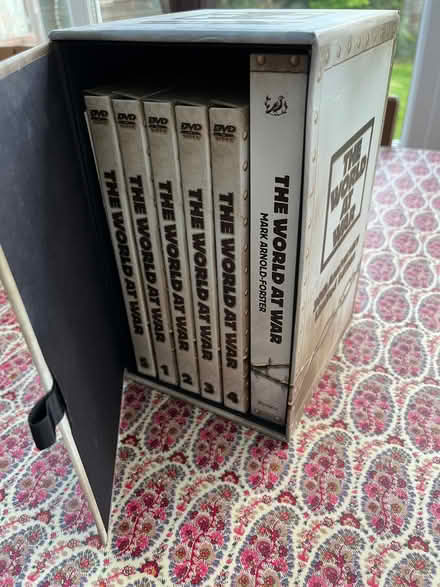 Photo of free The World at War - DVD set and book (The Triangle Estate RH15) #3
