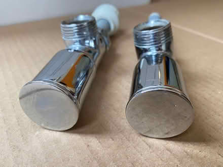 Photo of free Bathroom radiator with valves and supports (Belsize Park NW3) #2