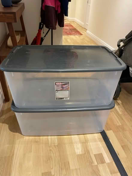 Photo of free Two storage bins (St. John’s Wood Rd NW8) #2