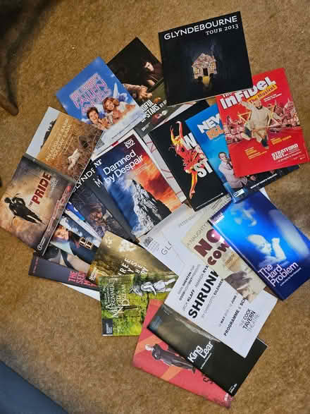 Photo of free Theatre programmes - job lot (Kingston KT1) #1