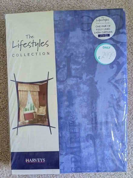 Photo of free Pair of lined curtains 44"x72" (Buckskin RG22) #1