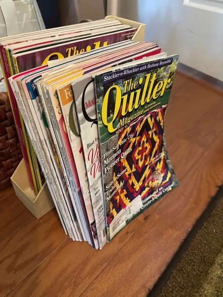 Photo of free Quilting magazines (Near Hobson/Woodridge Dr) #1
