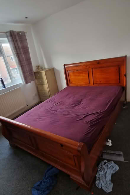 Photo of free Sleigh Bed King Size (Ware SG12) #1