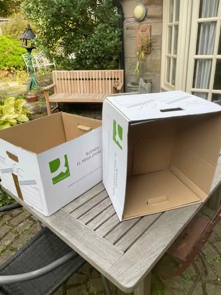 Photo of free Cardboard storage boxes (The Grange EH9) #1