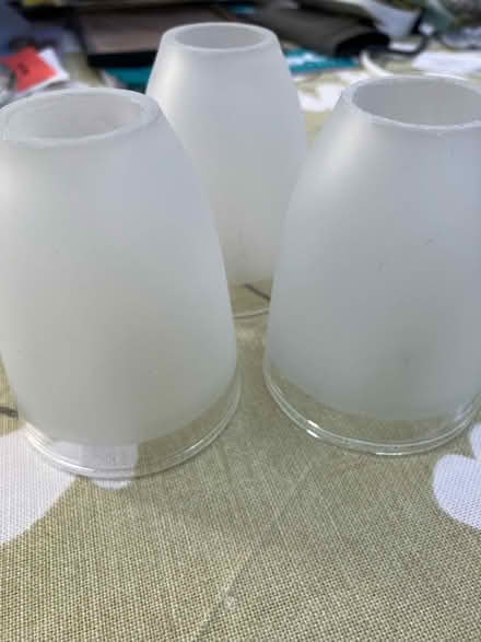 Photo of free 3 glass light shades (Ruislip UB10) #1