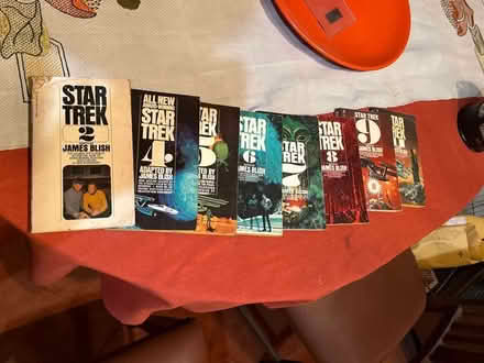Photo of free 8 Star Trek Paperbacks (North Willow Glen , San Jose) #1