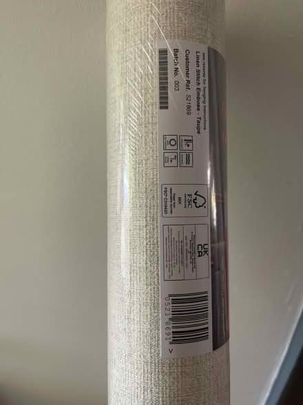 Photo of free 1roll of taupe wallpaper (Oxford OX4) #1
