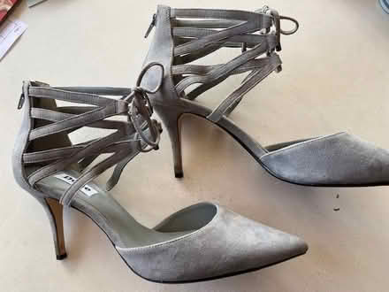 Photo of free Dune High Heels in Grey Suede - size 40 (Malvern WR14) #1