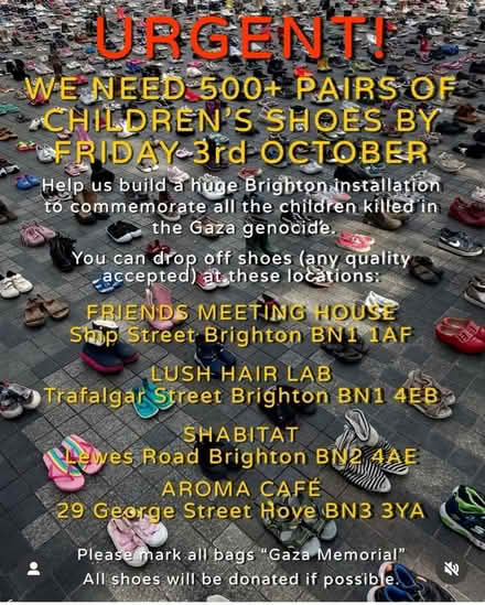 Photo of Hundreds of pairs of children’s shoes (any quality accepted) (The Lanes BN1) #1