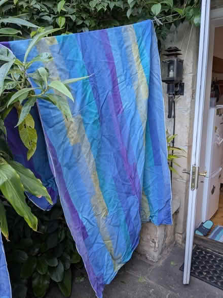 Photo of free blue curtains (Larkhall Bath) #1