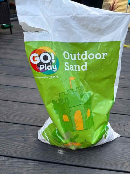 Photo of free 1/4 bag of play sand (Hereford HR1) #1