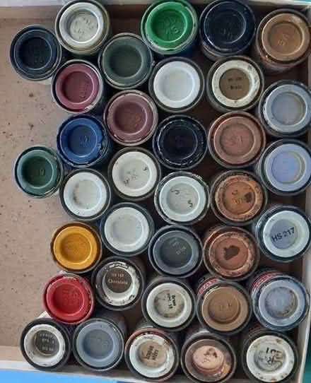 Photo of free Humbrol model paints (Collingtree) #1
