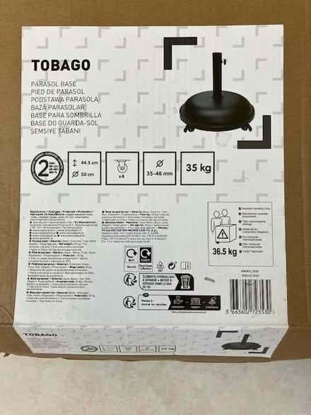 Photo of free Parasol base - heavy duty (Norfolk Park S2) #2