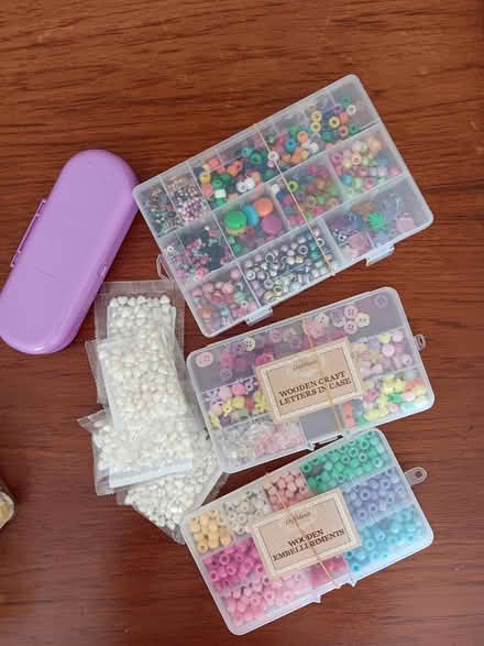 Photo of free Pony beads, hearts, more beads (Chipping Ongar CM5) #1