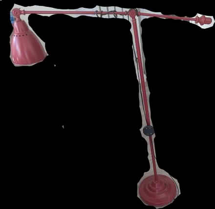 Photo of free Tall red foot pedal lamp (Woodley RG5) #1