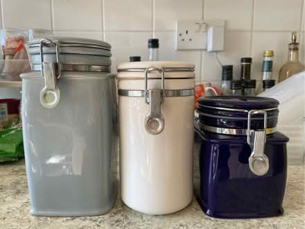 Photo of free 3 Masón storage jars (Welling DA16) #1