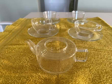 Photo of free Glass cups & saucers (Westcliff SS0) #1