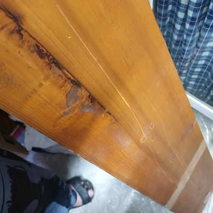 Photo of free x3 2.5 m wooden pine used shelves (seaton EX12) #2