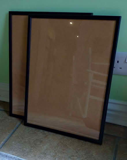 Photo of free Black picture frames, roughly 30cmx40cm (read description) (Little Stoke BS32) #1