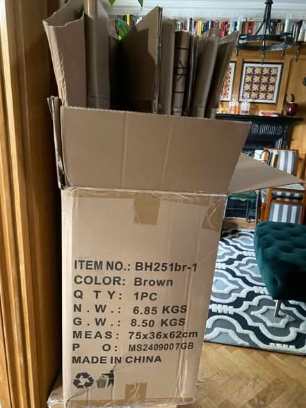 Photo of free Large cardboard boxes (6) (N14 Oakwood Park) #1