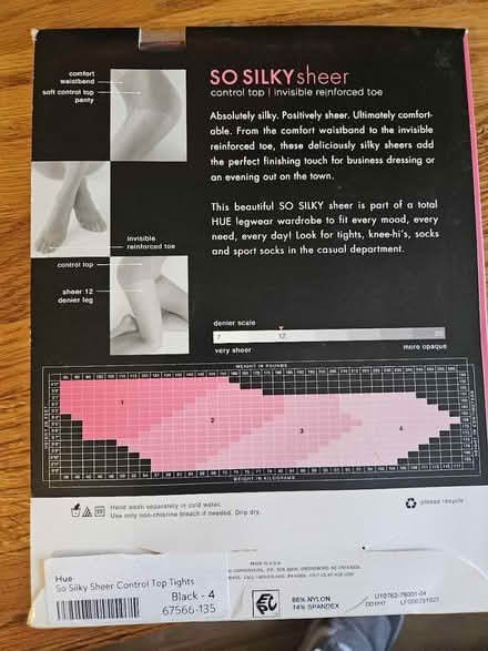 Photo of free 2 Pairs of brand new tights (Fair Oaks and Wolfe) #3