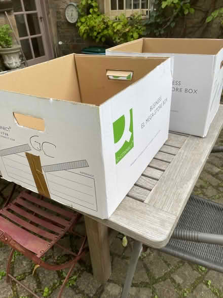 Photo of free Cardboard storage boxes (The Grange EH9) #3