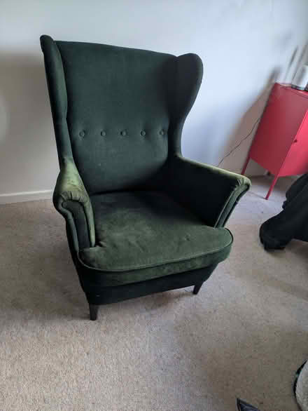 Photo of free IKEA armchairs x 2 (Llandrindod LD1) #3