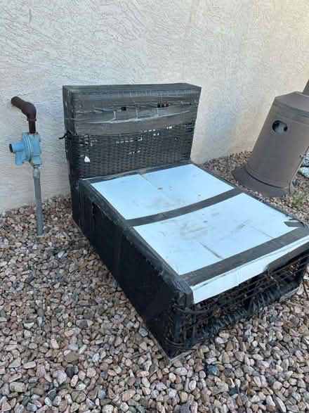 Photo of free patio sofa sturdy metal frames (Albuquerque) #2