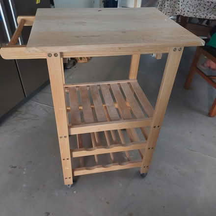 Photo of free Wooden kitchen trolley (Roath CF24) #2