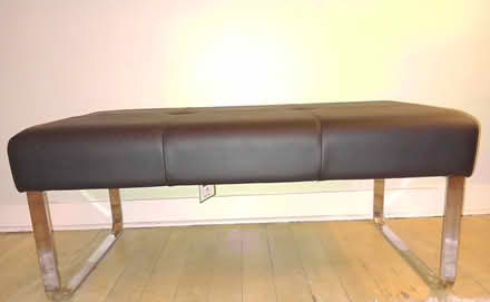 Photo of free Faux Leather Long Seat (Deptford) #2