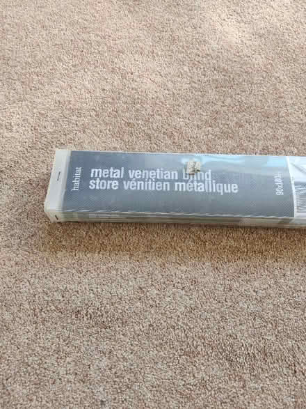 Photo of free Metal Venetian blinds Habitat BNIB (Gotherington GL52) #1