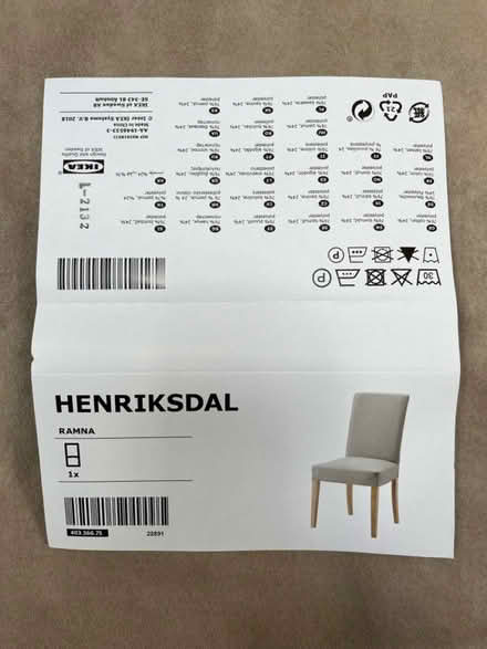 Photo of free IKEA loose fitted chair covers (cheadle Hulme SK8) #1