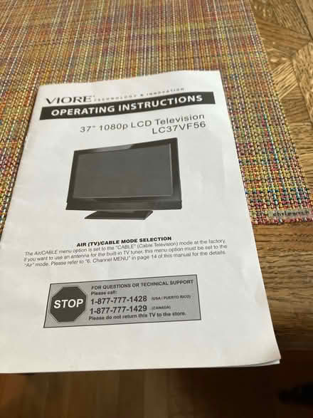 Photo of free 37 inch lcd tv (Andover) #2