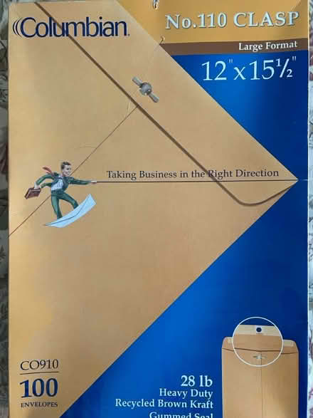 Photo of free 12x15.5 envelopes (Redwood City to Palo Alto) #1