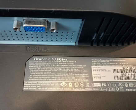 Photo of free Pair of 19" Viewsonic monitors (Cambridge CB3) #3