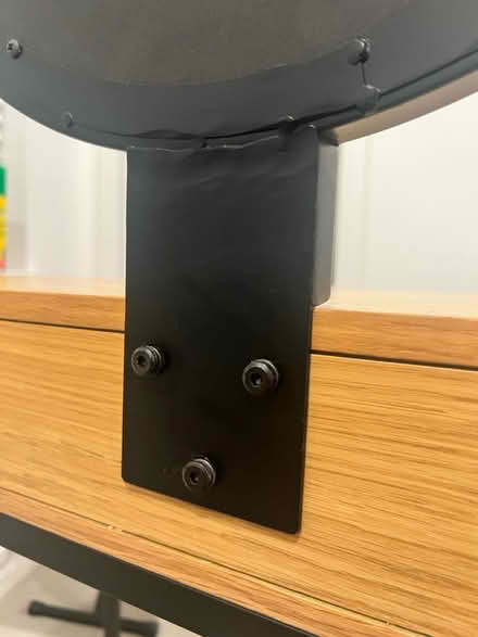 Photo of free desk with two drawers and mirror (near kings academy) #3