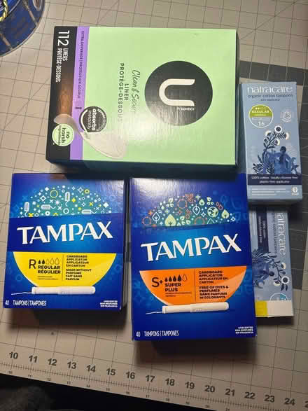 Photo of free Tampons and Liners (South Fort Collins) #1