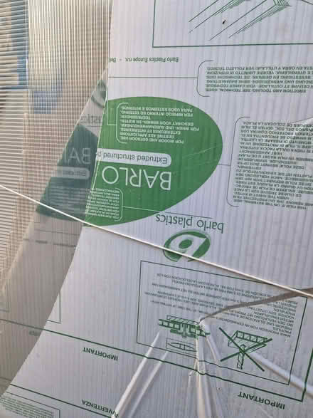 Photo of free Offcut acrylic roof sheets (Croham CR2) #2
