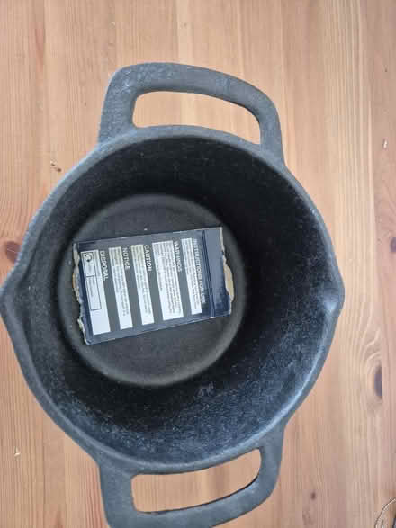 Photo of free 15cm cast iron pot (Shawlands G41) #1