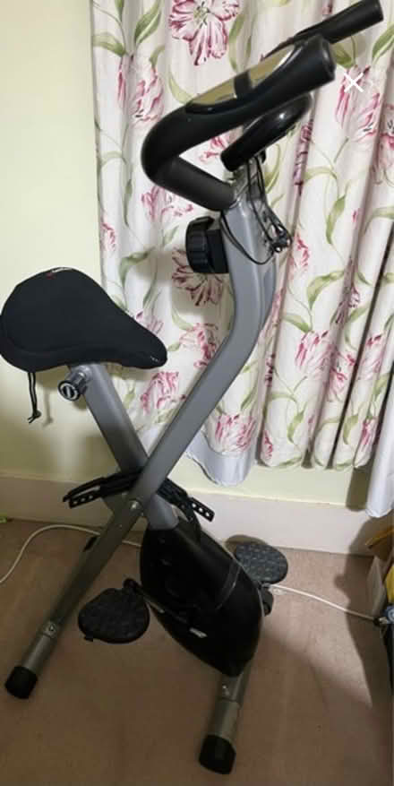 Photo of free Exercise bike with gel seat cover (Bletchley MK2) #1